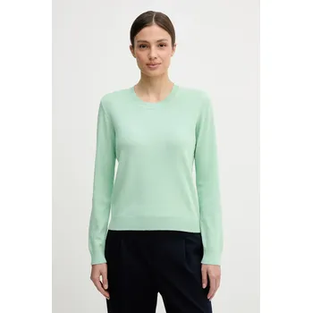 Pánský svetr Bavlněný svetr United Colors of Benetton 1C19D10FV zelená 07X, vel. M