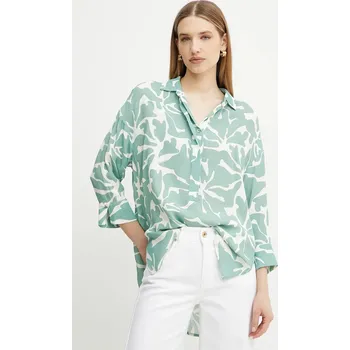 Dámská halenka Halenka Fracomina FR25ST1012W428K9 zelená 97X, vel. S