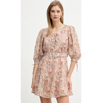 Dámské šaty Šaty Silvian Heach KARDISTA GPP26370VE růžová 30X, vel. 40