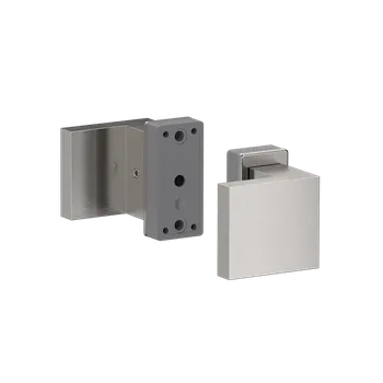 Dveřní kování KOVIAN, s.r.o. Hliníková sada koule/koule, broušený elox