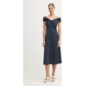 Dámské oblečení Šaty MICHAEL Michael Kors MR683GLKA7 námořnická modř 59X, vel. XS