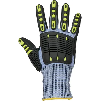 Pracovní rukavice WK DESIGNED TO WORK WKP 710 / Pracovní rukavice s ochranou proti nárazu - modrá 6