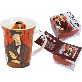 Hrnek Carmani Modigliani porcelánový 350 ml
