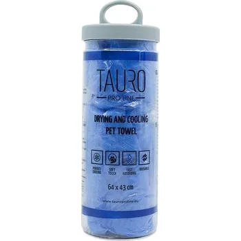 Obleček pro psa TPL Sušící a chladící ručník 64 × 43 cm modrý