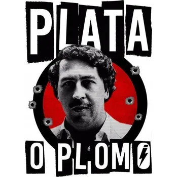 Fototapeta Nažehlovačka Termo Aplikace Nálepka na Oblečení PLATA O PLOMO KARTEL