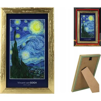 Obraz Obraz Carmani 262-9111 Vincent van Gogh Hvězdná noc v rámu 13 x 21 cm