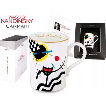 Hrnek Carmani Wassily Kandinsky, porcelánový, 400 ml