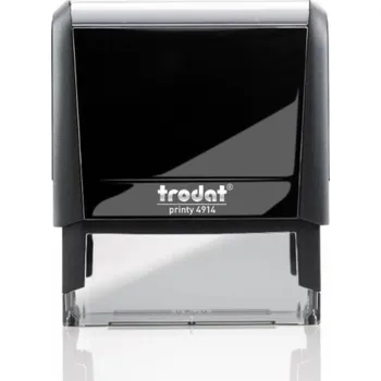 Razítko Trodat STAMP TRODAT 4914 64X26MM ČERNÁ 47586