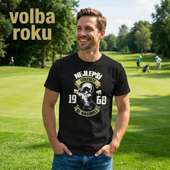 Pánské tričko STRIKER Tričko nejlepší golfisti Velikost: XL, rok narození: 1960