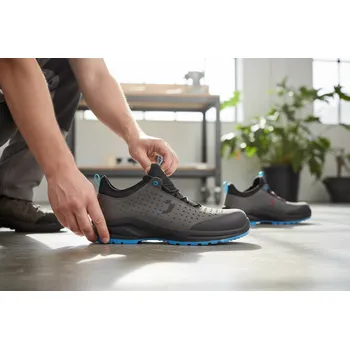 Pracovní oblečení SAFETY JOGGER Polobotky MODULO S1PS SR, SC, ESD, NM, FO, různé barvy Velikost 37 (UK-4) šedá/modrá