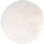 Happy Kusový koberec s vysokým vlasem Rund, ø 120 cm, ivory, 100% polyester HEARUN800IVO120120