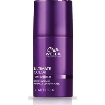 Vlasová regenerace Wella Professionals Ultimate Color Miracle intenzivní bezoplachová maska na barvené vlasy 30ml