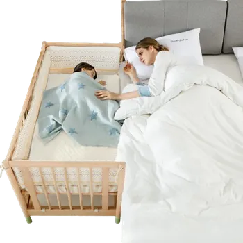 Dětská postýlka Dětská postýlka 3v1 - Masiv - 120x60 cm