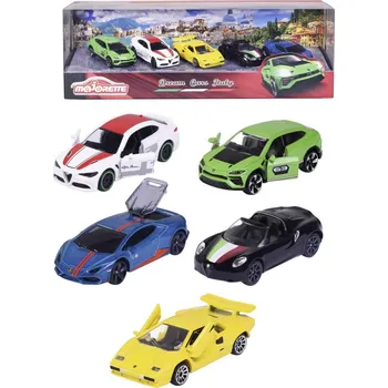 Dřevěná hračka Dream Cars Italy, 5 ks Darčeková súprava