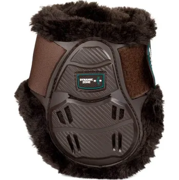 Koňské kamaše ACAVALLO Kamaše zadní Skeleton Dynamic Zone Acavallo, s beránkem, pár, tmavě hnědé L