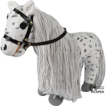 Žertovný předmět Plyšák HKM -CUDDLE HORSE- - Černá