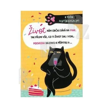 Blahopřání s textem Narozeniny Život Hrací, Albi