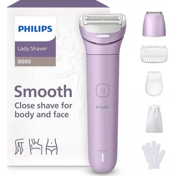 Holicí strojek Holicí strojek Philips Lady Shaver 8000 BRL149/00 pro ženy, mokré i suché Holicí Strojek