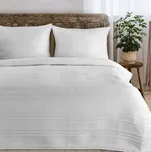 Přehoz na postel TATRAN bílá 220x240 cm Mybesthome