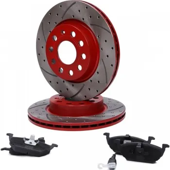 Brzdová destička SADA KOTOUČŮ A BRZDOVÝCH DESTIČEK SPORT-EXTREME PŘEDNÍ AUDIA3, SEAT ALTEA, ALTEA MASTER-SPORT