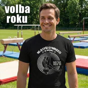 Pánské tričko STRIKER Tričko nejlepší gymnasti Velikost: M, rok narození: 1960