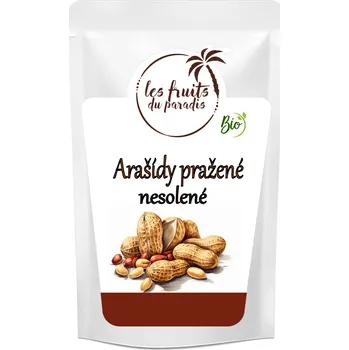 Arašídy pražené nesolené BIO 500 g LES FRUITS DU PARADIS