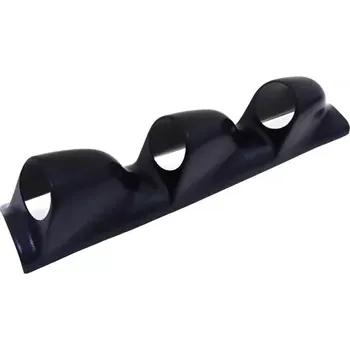 Držák na A-sloupek Racetech pro 3 přídavné budíky 52mm - černý