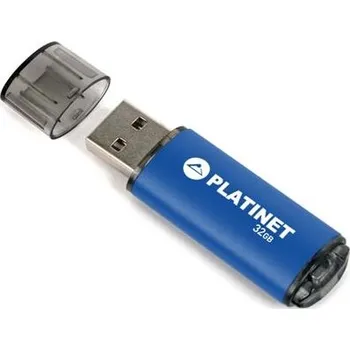 USB flash disk PLATINET flashdisk USB 2.0 X-Depo 32GB modrý PMFE32BL