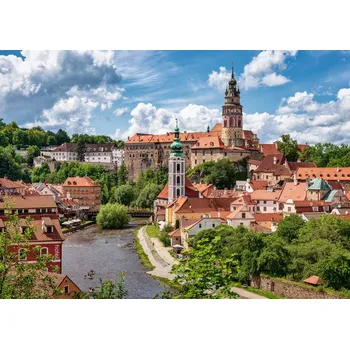 Dřevěná hračka Česká kolekcia: Český Krumlov 1000 dielikov