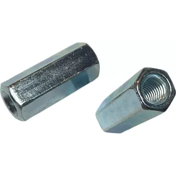 Matice Matice prodlužovací DIN 6334 M6x18, šestihranná, galvanický zinek