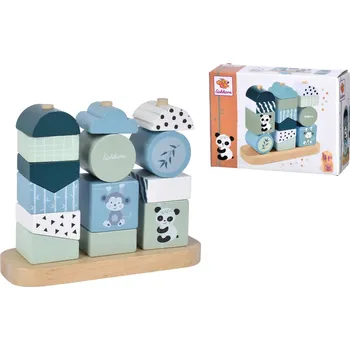 Dřevěná hračka Stovací hra Panda