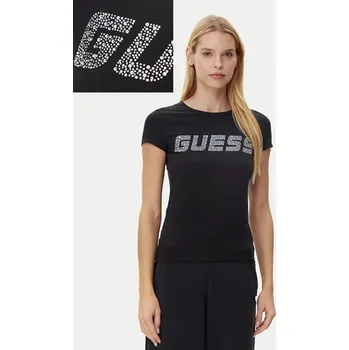 Dámské tričko GUESS TRIČKO DÁM.V5GI20 Velikost: S, Vzor: JBLK