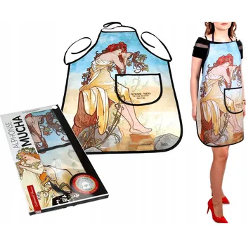 Kuchyňská zástěra Kuchyňská zástěra - A. Mucha, Léto (CARMANI)