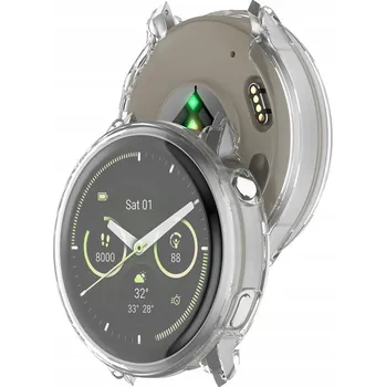 Pouzdro na mobilní telefon Pouzdro s krytem obrazovky Bizon pro Garmin Venu 4 41 mm, pouzdro zadní kryt