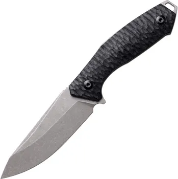 kapesní nůž REMETTE RT-Allosaurus Knife Black G10, Stonewashed D2 RTAS-B