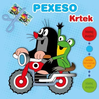 Pexeso Pexeso zošitové vystrihovacie s MAXI kartičkami - Krtko