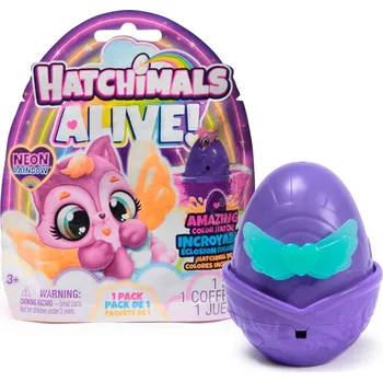 Panenka HATCHIMALS JEDNO BALENIE NEÓNOVÁ DÚHA