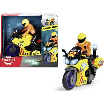 Záchranársky motocykel 17 cm s jazdcom