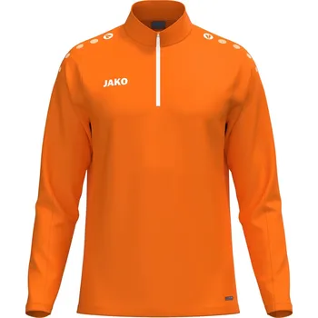 Pánská mikina JAKO ONE mikiná krátký zip oranžová