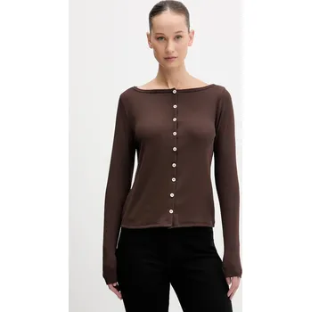 Dámská halenka Halenka Abercrombie & Fitch KI139.6181.480 hnědá 88A, vel. XS