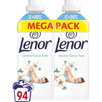 Aviváž Lenor Sensitive Cotton Fresh aviváž 2x987ml