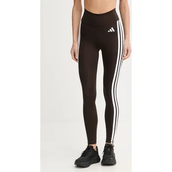Dámské legíny Tréninkové legíny adidas Performance Optime KC2947 hnědá 89X, vel. XS