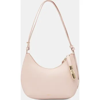 Módní doplněk Kožená kabelka Furla Goccia S WB01500.BX3353.4355S růžová 03X, vel. ONE SIZE