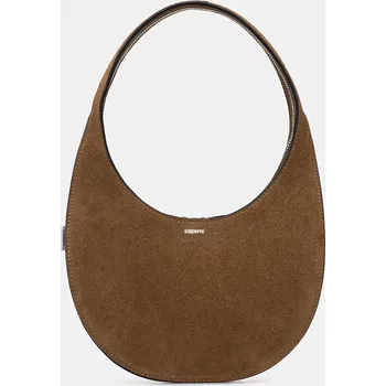 Semišové psaníčko Coperni Soft Swipe COPBA108F6049 hnědá 88X, vel. ONE SIZE