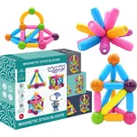 WOOPIE Magnetické vzdělávací kostky (38ks)