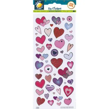 samolepka WEST DESIGN Samolepky Srdce