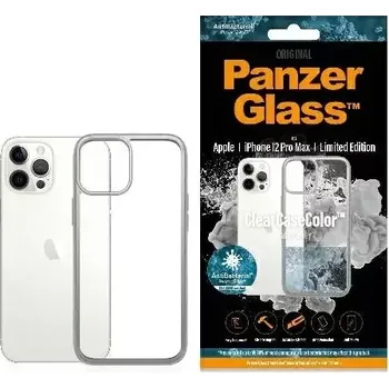 Pouzdro na mobilní telefon PanzerGlass Pouzdro ClearCaseColor AB pro iPhone 12 Pro Max satin silver (272)
