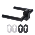 KOVIAN, s.r.o. Klika včetně dolní rozety, broušená nerez AISI304