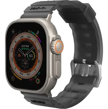 Chytré hodinky Řemínek na chytré hodinky Skinarma Shokku Apple Watch 49/46/45/44 mm SK.SHOKKU49.SMOKE černá 99X