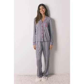 Dámské noční prádlo Pyžamo women'secret HARRY POTTER 3132266 námořnická modř 59X, vel. S